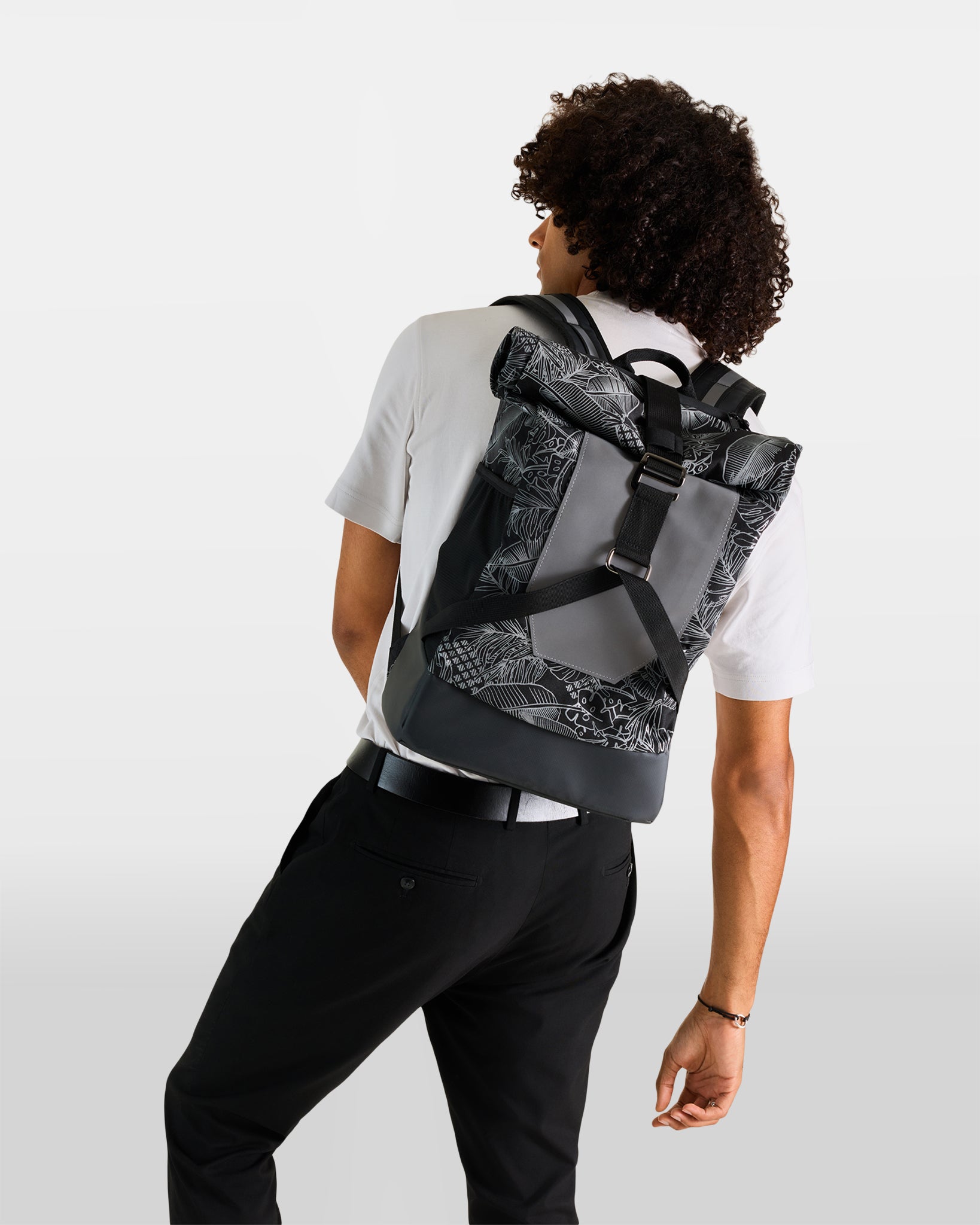 SAC À DOS RÉFLÉCHISSANT UCRR MOTIF