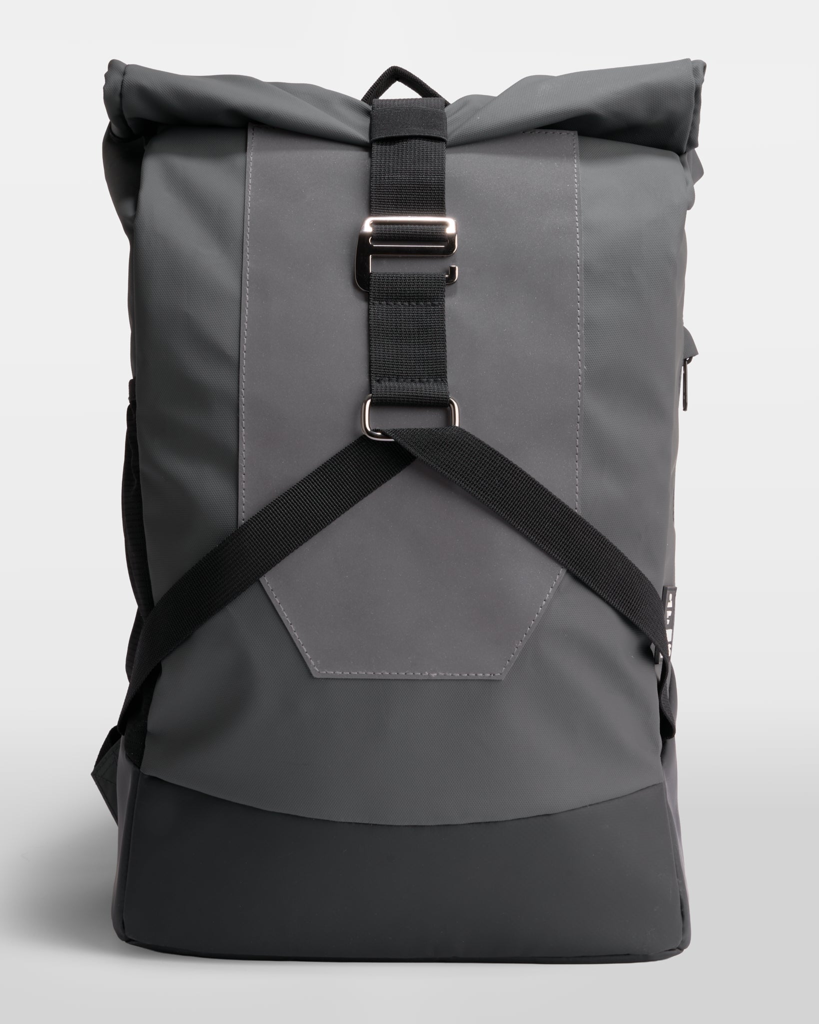 sac vélo urbain gris noir imperméable réfléchissant