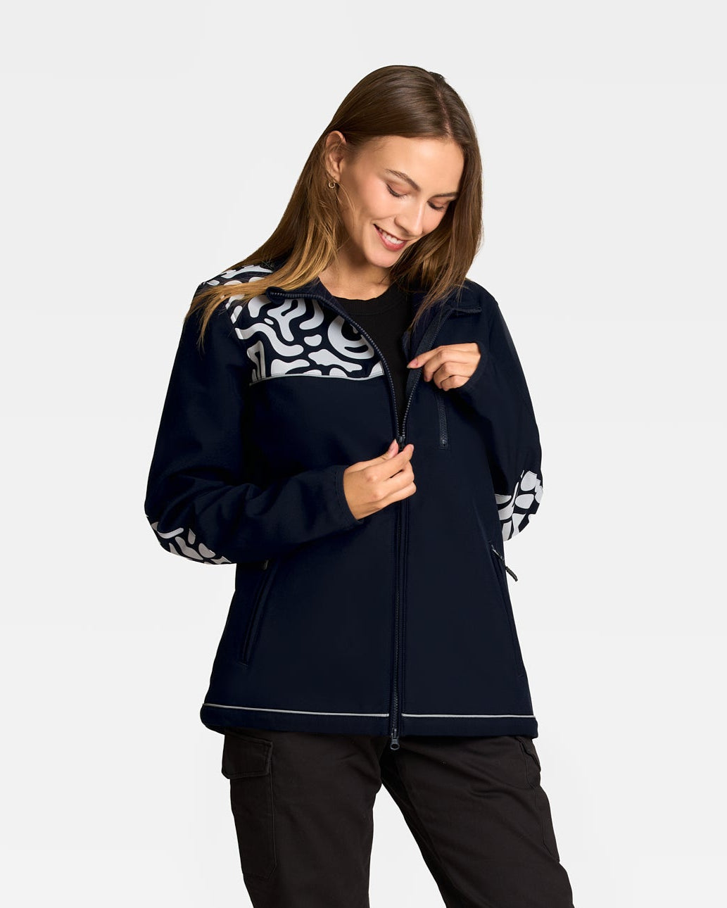 ORSO TECHNISCHE FLEECE-SOFTSHELLJACKE