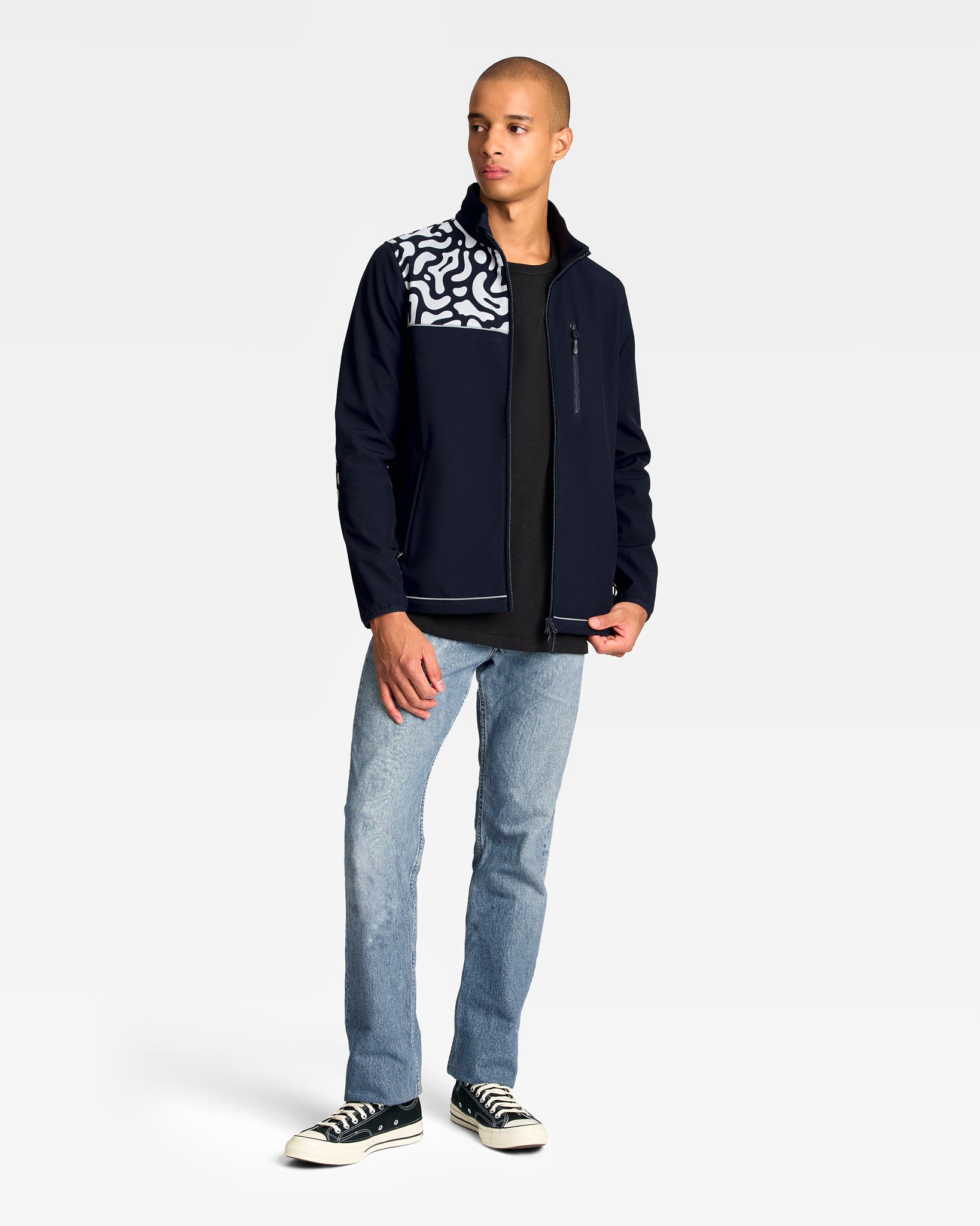 ORSO TECHNISCHE FLEECE-SOFTSHELLJACKE