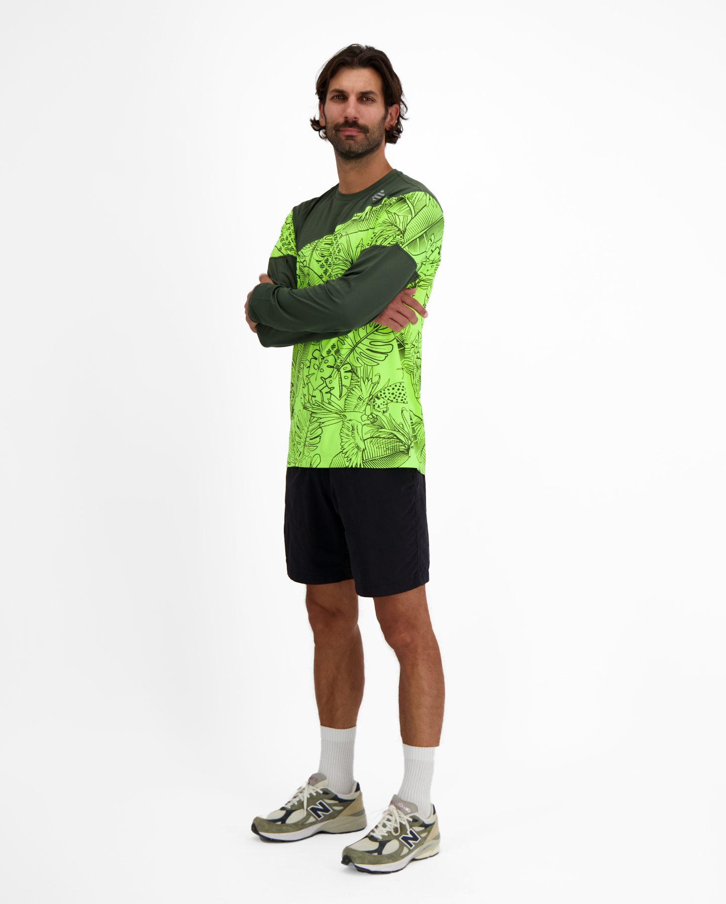 TSHIRT ULTRA RESPIRANT MANCHES LONGUES AEROTECH MOTIF