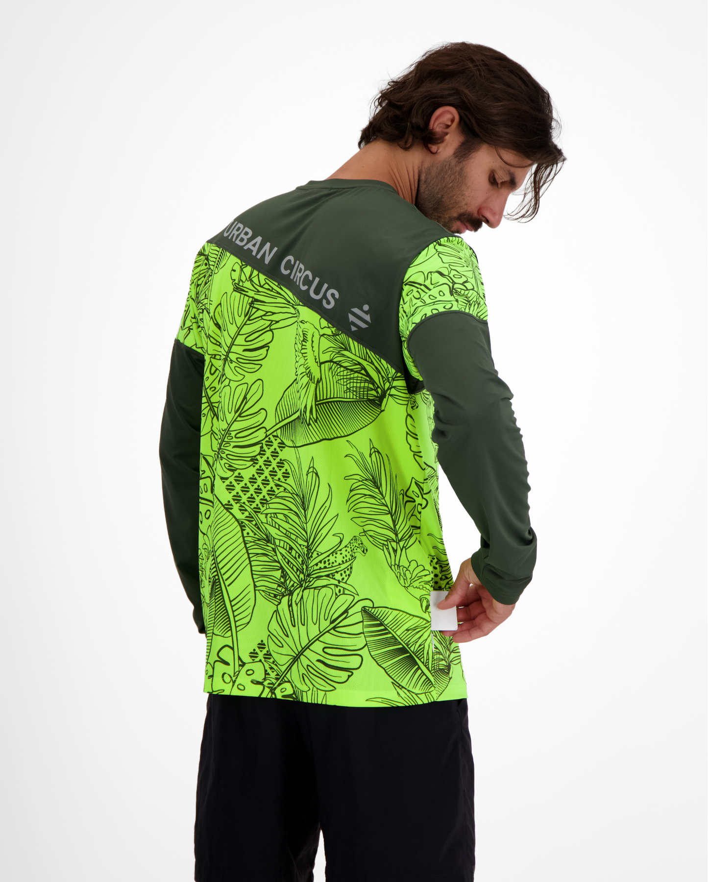 ULTRA BREATHABLE LONG SLEEVE AEROTECH PATTERN T-SHIRT