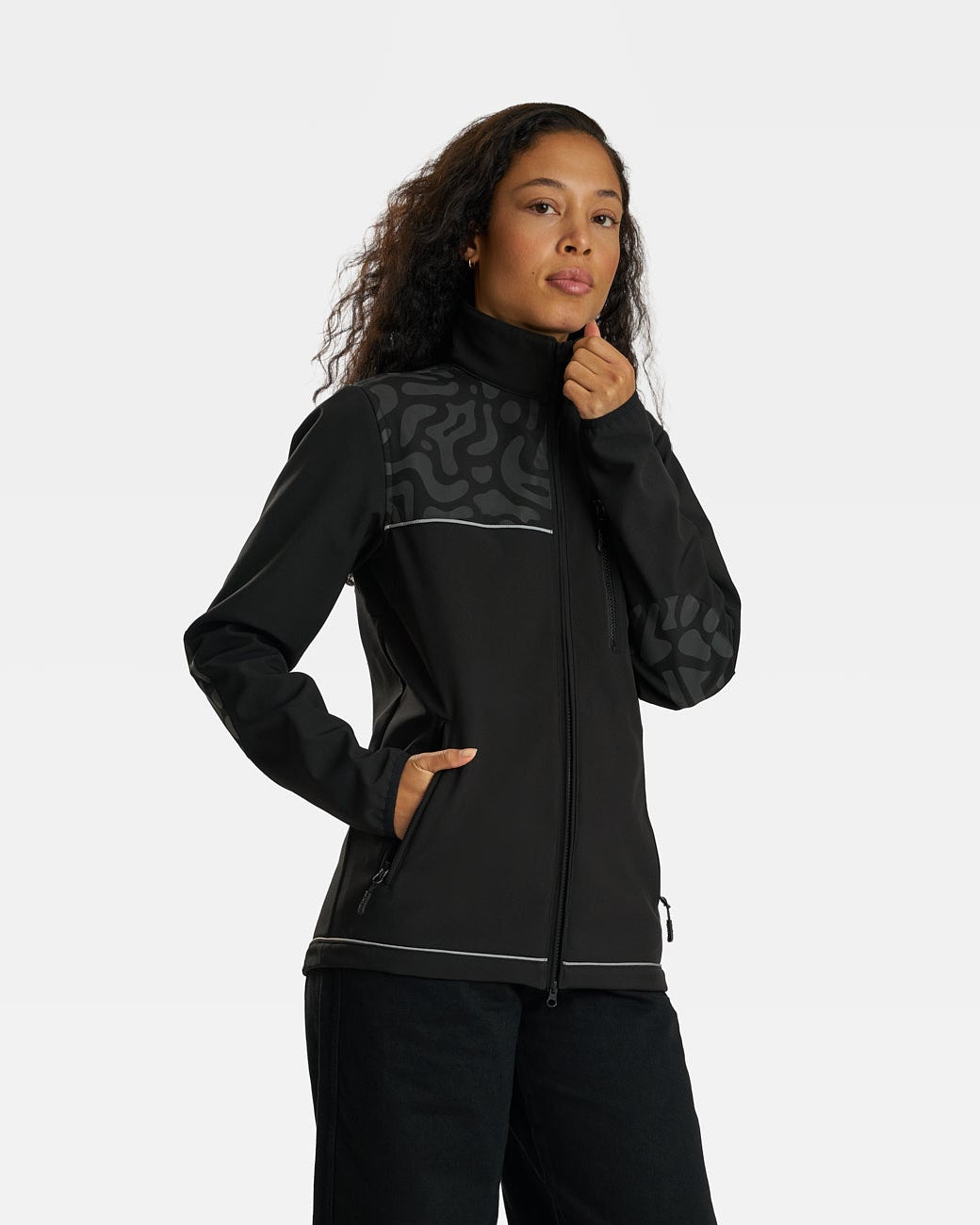 ORSO TECHNICAL FLEECE SOFTSHELL JACKET