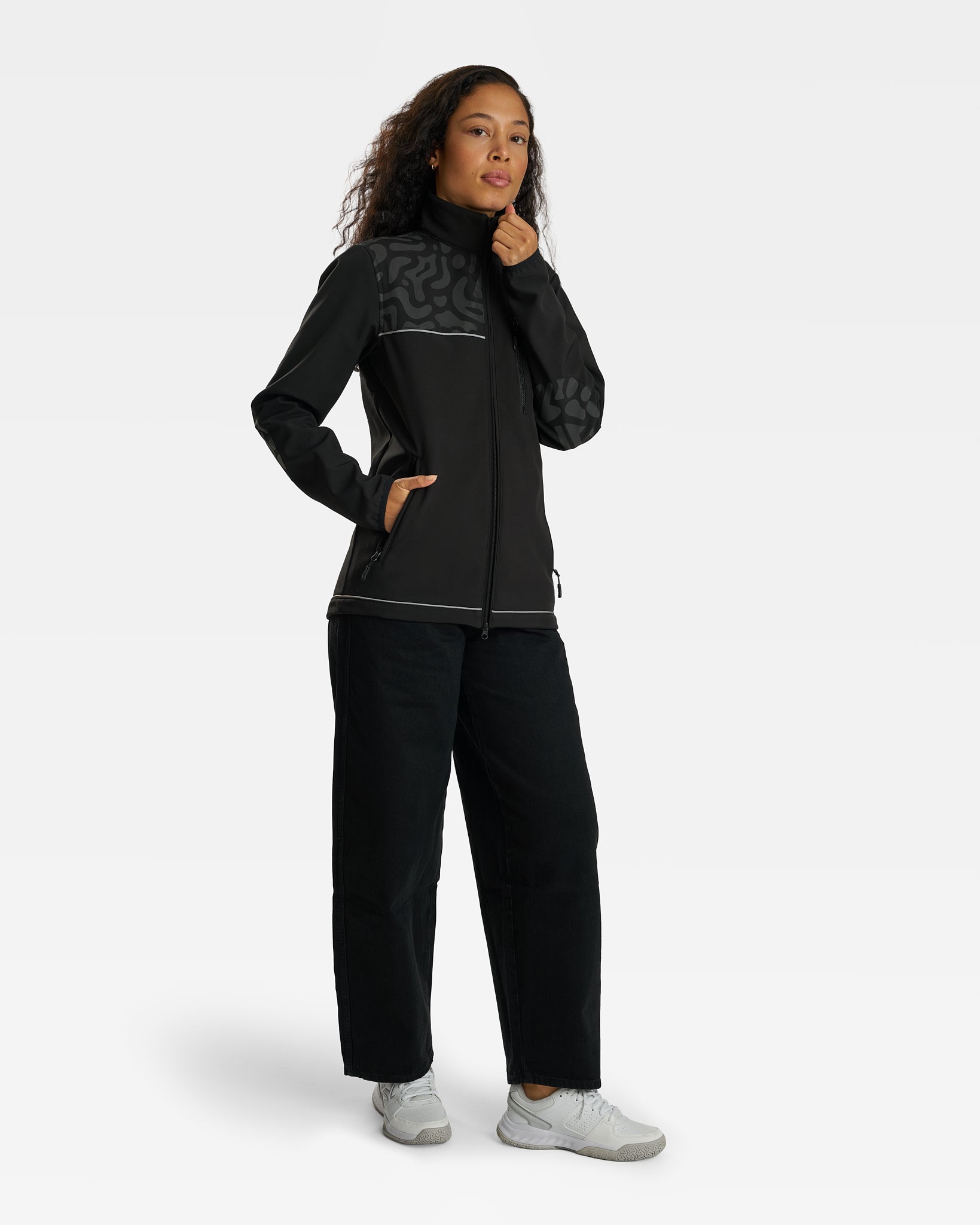 ORSO TECHNISCHE FLEECE-SOFTSHELLJACKE