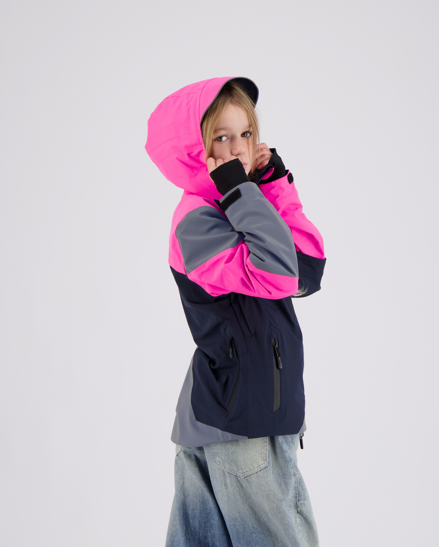 REVERSIBLE AND REFLECTIVE REPOP KID JACKET 