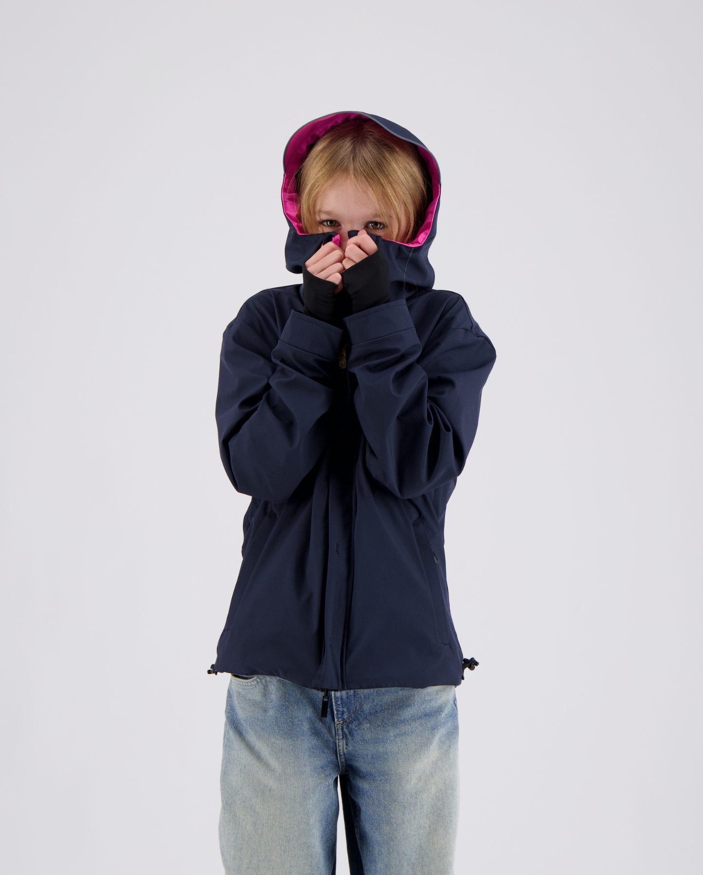 REVERSIBLE AND REFLECTIVE REPOP KID JACKET 