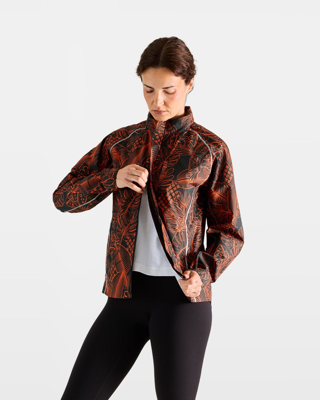 ULTRALEICHTE ESCAPADE-JACKE MIT MUSTER