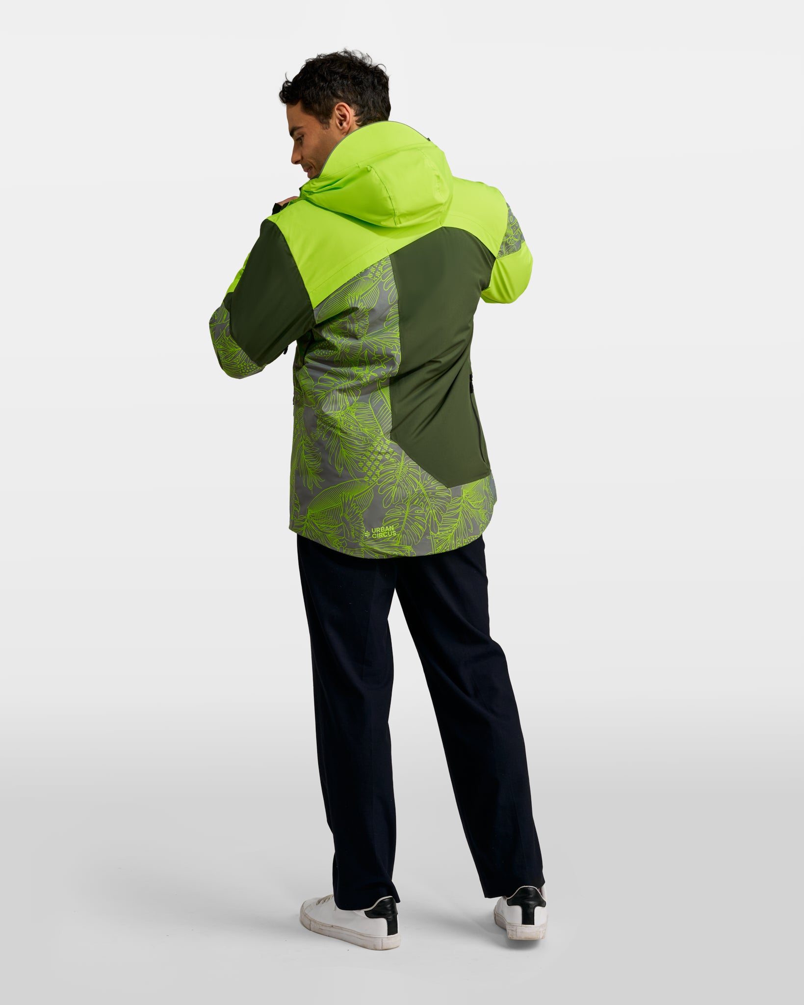 VESTE VISIBLE & RÉVERSIBLE REPOP HIVER MOTIF