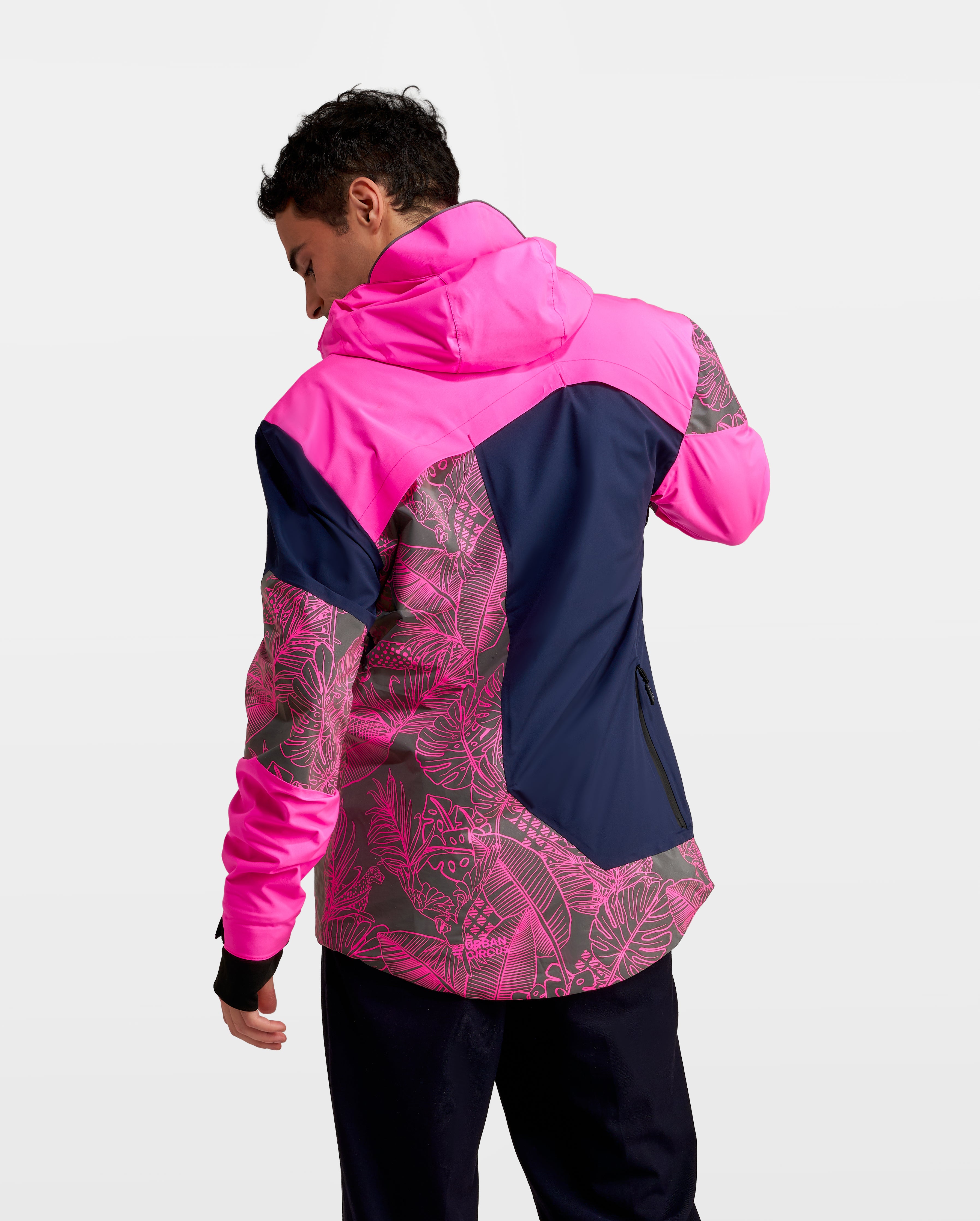 VESTE RÉFLÉCHISSANTE & RÉVERSIBLE REPOP MOTIF