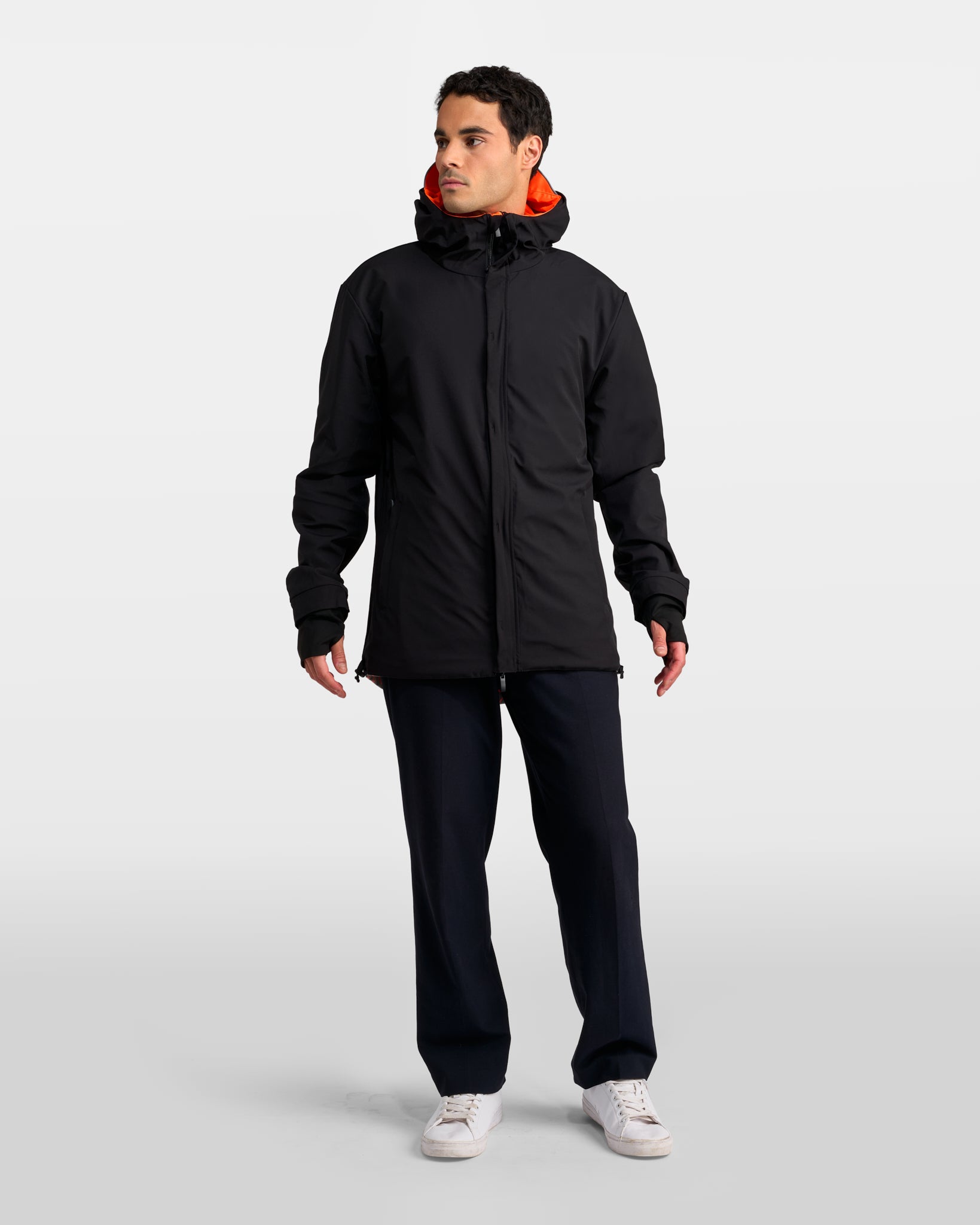 REFLEKTIERENDE UND WENDBARE JACKE MIT REPOP-MUSTER